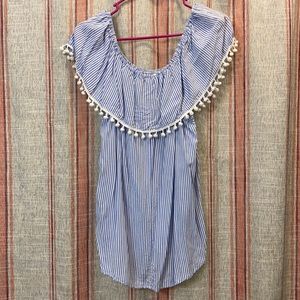 Off the shoulder shirt